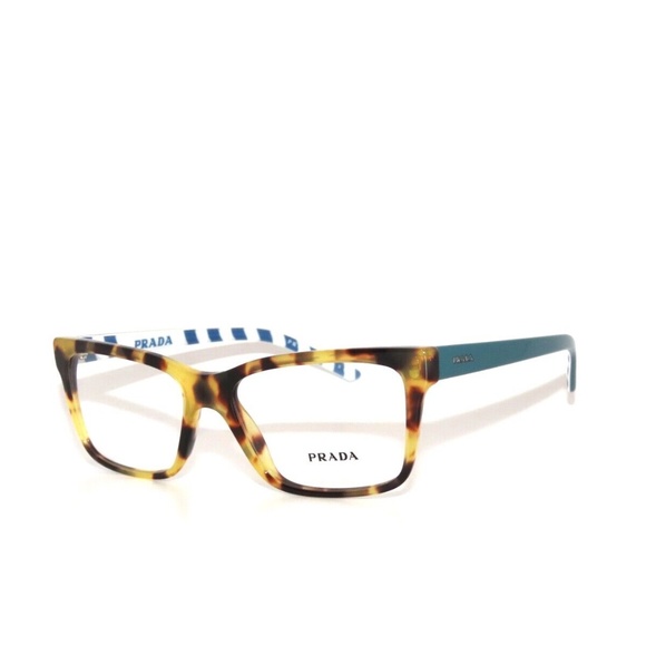 Prada 17VV 17 7S0-1O1 52 Medium Havana Eyeglasses - Picture 1 of 6